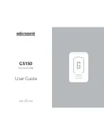 Audio Research GS150 User Manual preview