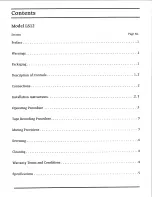 Preview for 2 page of Audio Research LS12 Owner'S Manual