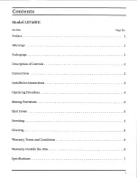 Preview for 2 page of Audio Research LS5MKIII Owner'S Manual