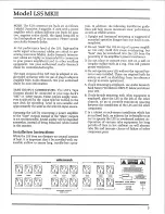 Preview for 6 page of Audio Research LS5MKIII Owner'S Manual