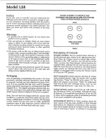 Предварительный просмотр 4 страницы Audio Research LS8 MkII Instructions Manual