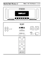 Предварительный просмотр 3 страницы Audio Research PHONO 2 Owner'S Manual