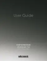 Audio Research REFERENCE PHONO 10 User Manual preview