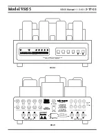 Предварительный просмотр 3 страницы Audio Research VSi55 Owner'S Manual