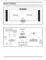 Предварительный просмотр 3 страницы Audio Research VTM200 Owner'S Manual