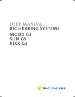 Audio Service MOOD G3 User Manual preview