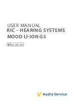 Preview for 1 page of Audio Service MOOD LI-ION G5 User Manual