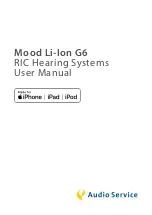 Audio Service Mood Li-Ion G6 User Manual preview