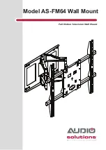 Audio Solutions AS-FM64 Manual preview