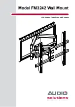 Предварительный просмотр 1 страницы Audio Solutions FM3242 Manual