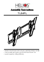 Preview for 1 page of Audio Solutions Helios TL64PL Assembly Instructions