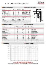 Предварительный просмотр 2 страницы Audio System CO 06 User Manual