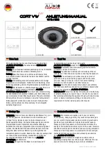 Audio System COFIT VW EVO Manual предпросмотр