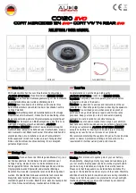 Предварительный просмотр 1 страницы Audio System EVO 2 X Series User Manual