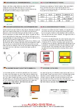 Предварительный просмотр 3 страницы Audio System FWX EVO2 User Manual