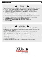 Предварительный просмотр 4 страницы Audio System LIT-Logo Manual