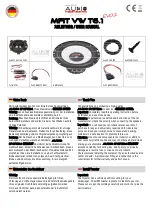 Audio System MFIT VW T6.1 EVO 2 User Manual preview