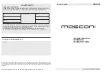 Audio System MOSCONI AS LED FRAMES Owner'S Manual preview