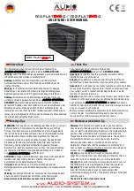 Audio System R EVO Series User Manual preview