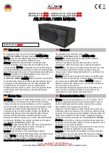 Audio System R12 FLAT G EVO User Manual preview