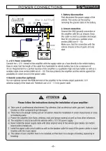 Предварительный просмотр 2 страницы Audio System SW 11 ACTIVE Manual