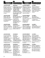 Preview for 20 page of Audio System Twister F4 260 User Manual