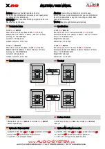 Preview for 2 page of Audio System X10 EVO BR-2 User Manual