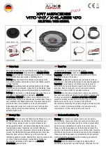 Audio System XFIT MERCEDES EVO2 User Manual предпросмотр