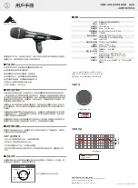 Предварительный просмотр 2 страницы Audio Technica Artist Elite AE5400 User Manual