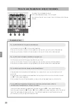 Предварительный просмотр 20 страницы Audio Technica AT-HA5050H Instruction Booklet