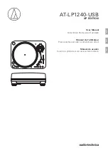 Preview for 1 page of Audio Technica AT-LP1240-USB XP EDITION User Manual