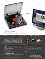 Audio Technica AT-LP2D-USB Brochure preview