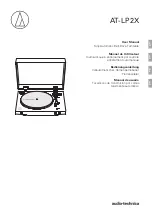 Preview for 1 page of Audio Technica AT-LP2X User Manual