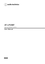 Preview for 1 page of Audio Technica AT-LP3XBT User Manual