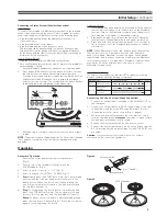 Preview for 5 page of Audio Technica AT-LP60-BT Installation And Operation Manual