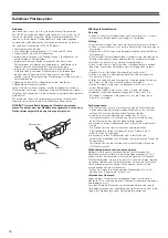 Preview for 16 page of Audio Technica AT-LP60BK-BT Additional Instructions For Installation And Operation