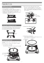 Preview for 5 page of Audio Technica AT-LP60X User Manual