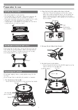 Предварительный просмотр 7 страницы Audio Technica AT-LP60XHP User Manual