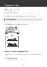 Предварительный просмотр 11 страницы Audio Technica AT-LPW50BT User Manual