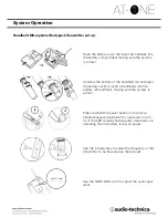 Предварительный просмотр 10 страницы Audio Technica AT-ONE Installation And Operation Manual