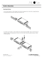 Предварительный просмотр 13 страницы Audio Technica AT-ONE Installation And Operation Manual