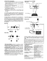 Предварительный просмотр 2 страницы Audio Technica AT-PEQ3 Specifications