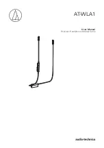 Audio Technica AT-WLA1 User Manual preview