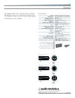 Предварительный просмотр 2 страницы Audio Technica AT2050 Feature Overview