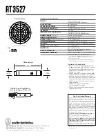 Preview for 2 page of Audio Technica AT3527 Specifications