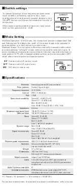 Предварительный просмотр 3 страницы Audio Technica AT4050ST User Manual