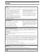 Preview for 2 page of Audio Technica ATH-ANC7b QuietPoint Instruction Manual