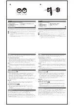 Предварительный просмотр 6 страницы Audio Technica ATH-CHX5 Instruction Booklet