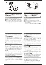 Предварительный просмотр 5 страницы Audio Technica ATH-CHX7 Instruction Booklet