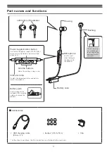 Предварительный просмотр 5 страницы Audio Technica ATH-CK200BT User Manual